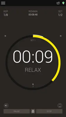 Tabata Interval HIIT Timer android App screenshot 0