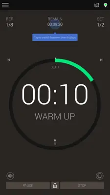 Tabata Interval HIIT Timer android App screenshot 4